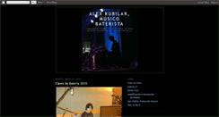 Desktop Screenshot of clasesdebateria.blogspot.com