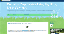 Desktop Screenshot of gone-fishin4carp-lot-et-garonne.blogspot.com