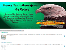 Tablet Screenshot of doncellasymensajeros.blogspot.com