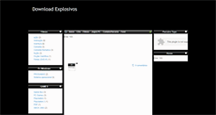 Desktop Screenshot of downloadexplosivos.blogspot.com