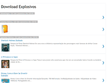Tablet Screenshot of downloadexplosivos.blogspot.com