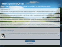Tablet Screenshot of personlighetsforstyrrelse.blogspot.com