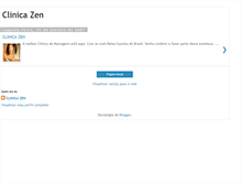Tablet Screenshot of clinicazen.blogspot.com