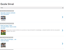 Tablet Screenshot of escolasinval.blogspot.com