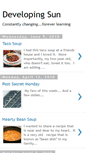 Mobile Screenshot of developingsun.blogspot.com