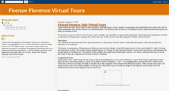 Desktop Screenshot of firenze-florence-virtual-tours.blogspot.com
