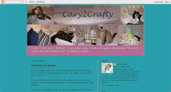 Desktop Screenshot of cary2crafty.blogspot.com