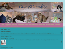 Tablet Screenshot of cary2crafty.blogspot.com
