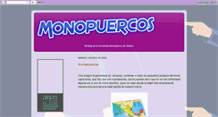 Desktop Screenshot of monopuercos.blogspot.com