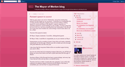 Desktop Screenshot of mayorofmerton.blogspot.com