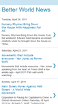 Mobile Screenshot of betterworldnews.blogspot.com