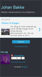 Mobile Screenshot of johanbakke.blogspot.com