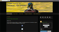 Desktop Screenshot of dominicgendron.blogspot.com