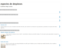 Tablet Screenshot of especiesdedespieces.blogspot.com