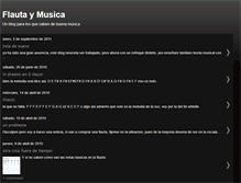 Tablet Screenshot of flauta-musica.blogspot.com