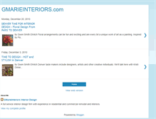 Tablet Screenshot of gmarieinteriors.blogspot.com
