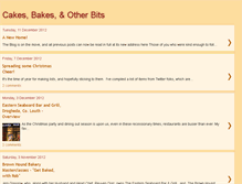 Tablet Screenshot of cakesbakesandotherbits.blogspot.com