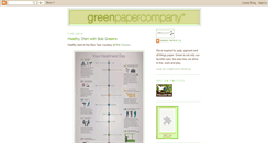 Desktop Screenshot of greenpaperco.blogspot.com