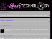 Tablet Screenshot of lovelytechnology.blogspot.com