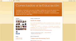 Desktop Screenshot of conectadosalaeducacion.blogspot.com