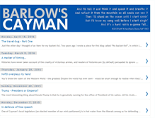 Tablet Screenshot of barlowscayman.blogspot.com