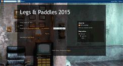 Desktop Screenshot of legsandpaddles.blogspot.com