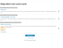 Tablet Screenshot of luislucialucia.blogspot.com