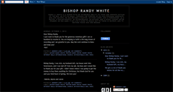 Desktop Screenshot of bishoprandywhite.blogspot.com