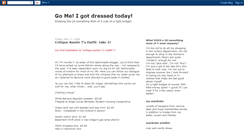 Desktop Screenshot of go-me-i-got-dressed-today.blogspot.com