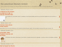 Tablet Screenshot of americanliteraryreview.blogspot.com