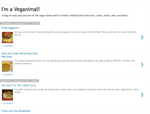 Tablet Screenshot of kylesveganblog.blogspot.com