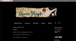 Desktop Screenshot of leannehuynh.blogspot.com