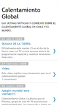 Mobile Screenshot of calentamientoglobo.blogspot.com