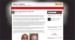 Desktop Screenshot of nigeriantalkative.blogspot.com