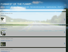 Tablet Screenshot of funniestofthefunny.blogspot.com