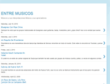 Tablet Screenshot of entremusicos.blogspot.com