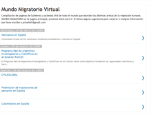 Tablet Screenshot of mundomigratoriolinks.blogspot.com
