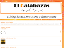 Tablet Screenshot of elkalabazas.blogspot.com