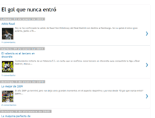 Tablet Screenshot of elgolquenuncaentro.blogspot.com