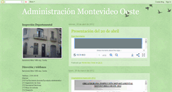 Desktop Screenshot of inspeccionoeste.blogspot.com