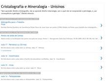 Tablet Screenshot of cristalografiaemineralogia.blogspot.com