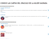 Tablet Screenshot of cartasdeloraculodelamujersagrada.blogspot.com