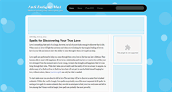 Desktop Screenshot of antifatiguemat.blogspot.com