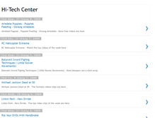 Tablet Screenshot of hitech-center.blogspot.com