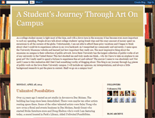 Tablet Screenshot of journeythroughartoncampus.blogspot.com