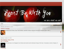 Tablet Screenshot of feastbewithyou.blogspot.com