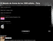 Tablet Screenshot of elmundodearenaperaportugal.blogspot.com