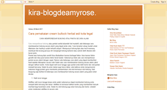 Desktop Screenshot of kira-blogdeamyrose.blogspot.com