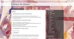 Desktop Screenshot of enfoquedegeneroperu.blogspot.com