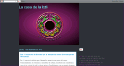 Desktop Screenshot of lacasadelaixtli.blogspot.com